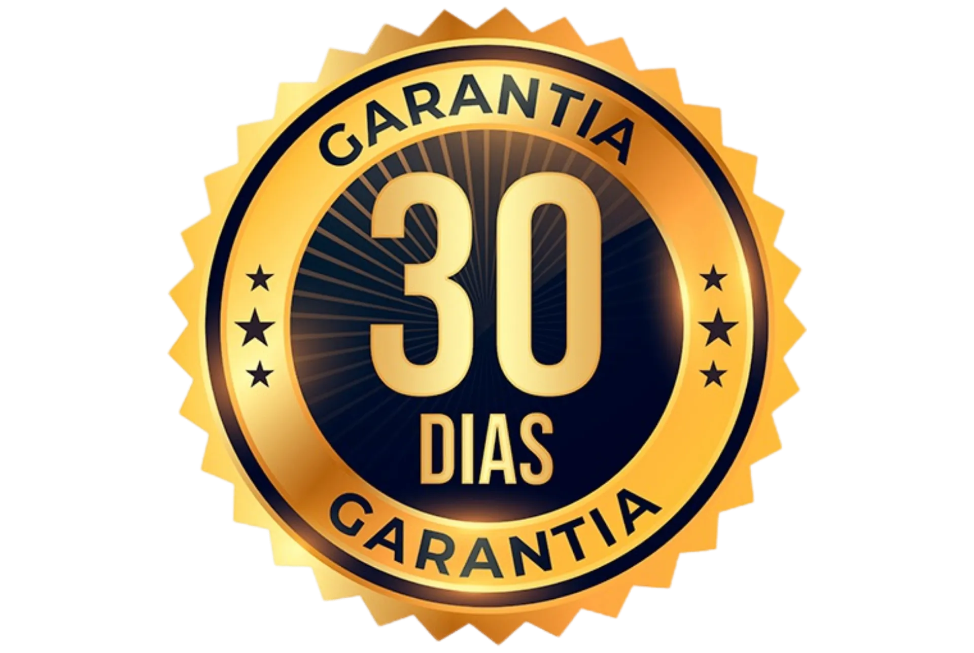 Selo de garantia de 30 dias